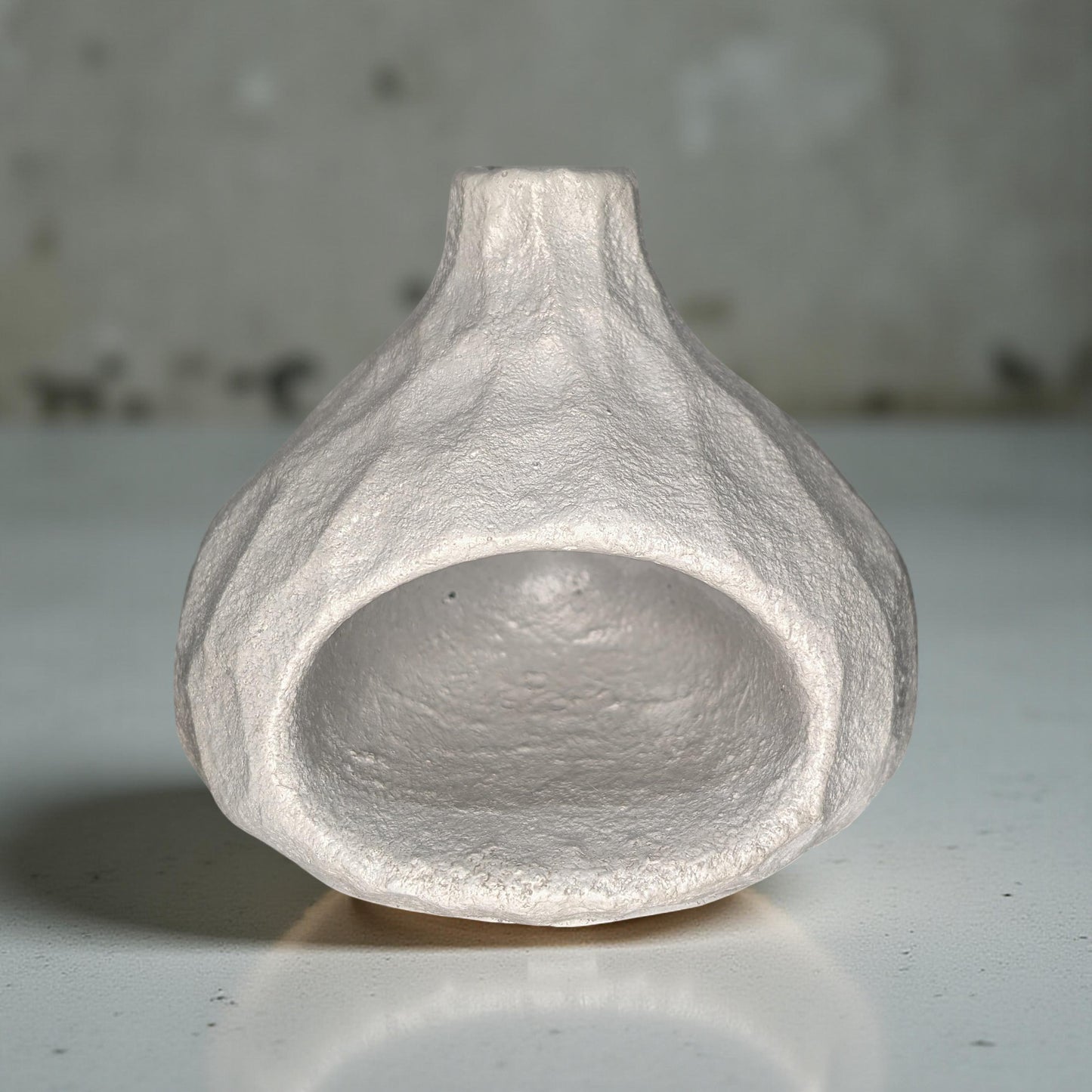 Handmade Concrete Incense Burner Stove | Minimalist Modern Home Decor | Rustic Organic Incense Holder | 4.9” Wide x 4.3” Tall