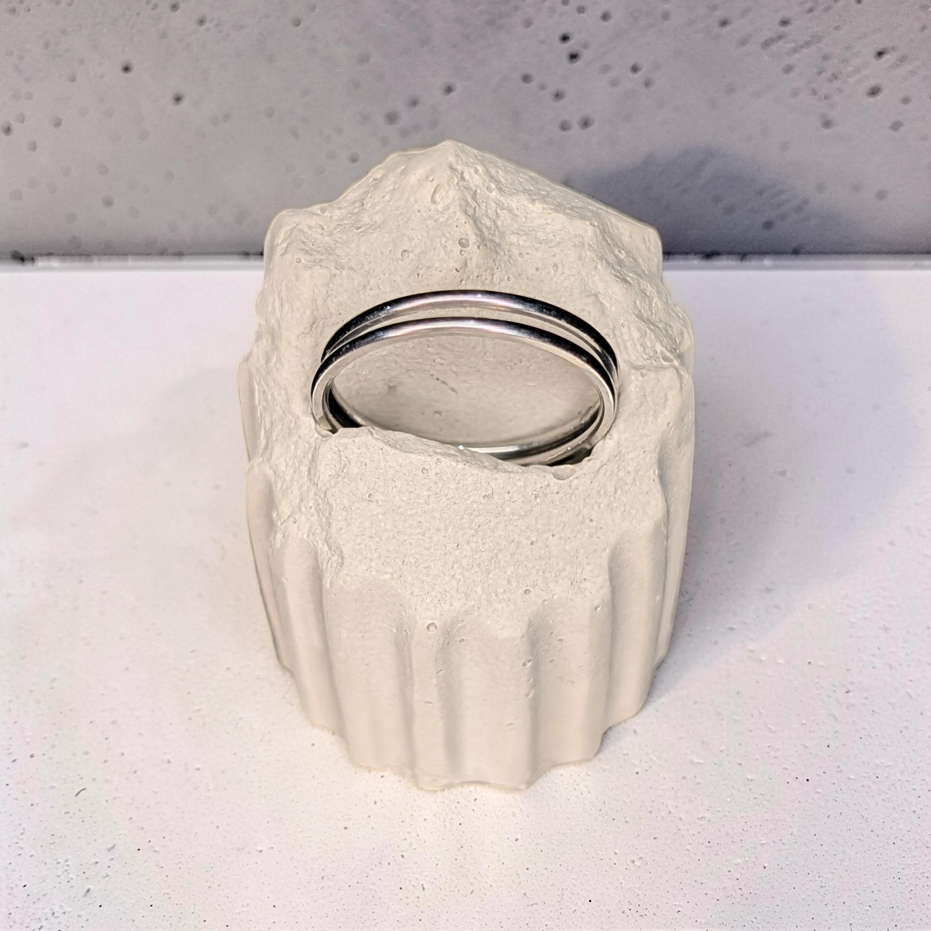 Concrete Column Ring Holder • Roman Pillar Jewelry Display • Ancient Greece Styling Flat Lay Prop for Wedding Photography • Minimalist Ring Stand