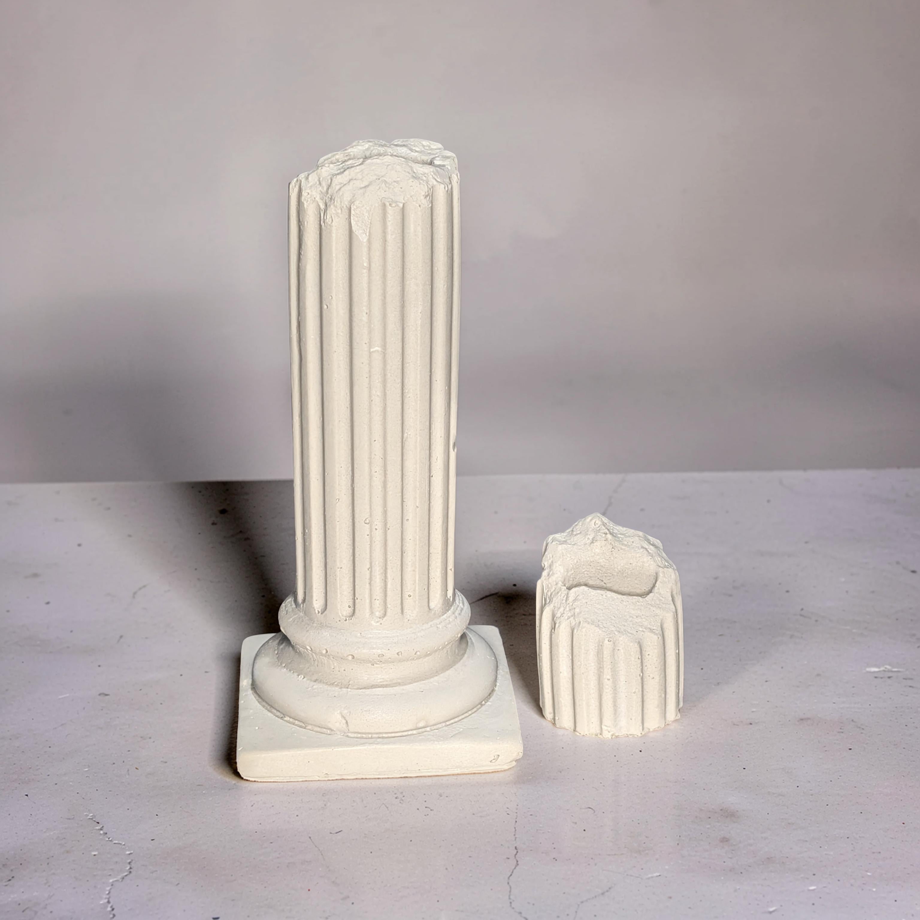 Concrete Column Ring Holder • Roman Pillar Jewelry Display • Ancient Greece Styling Flat Lay Prop for Wedding Photography • Minimalist Ring Stand